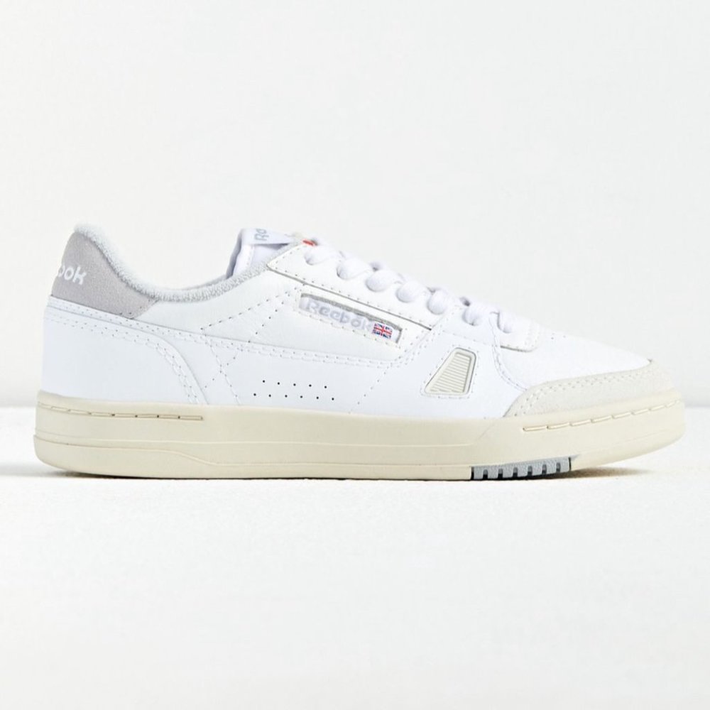 Reebok LT Court Leather White And Pure Grey Sneaker